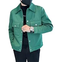 Men's Korean Retro Lapel Loose Spring Casual Jacket